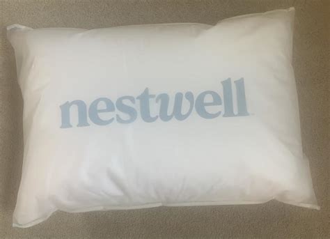 Nestwell pillow - Don’t bother buying them, take it from someone who works there every day, they feel like garbage because they are garbage, don’t bother buying unless you want to come back to return it. Man just read the tags, Nestwell is 100% the exact same thing as Wamsutta. Simply Essentials is what was Salt. We own these names now. 